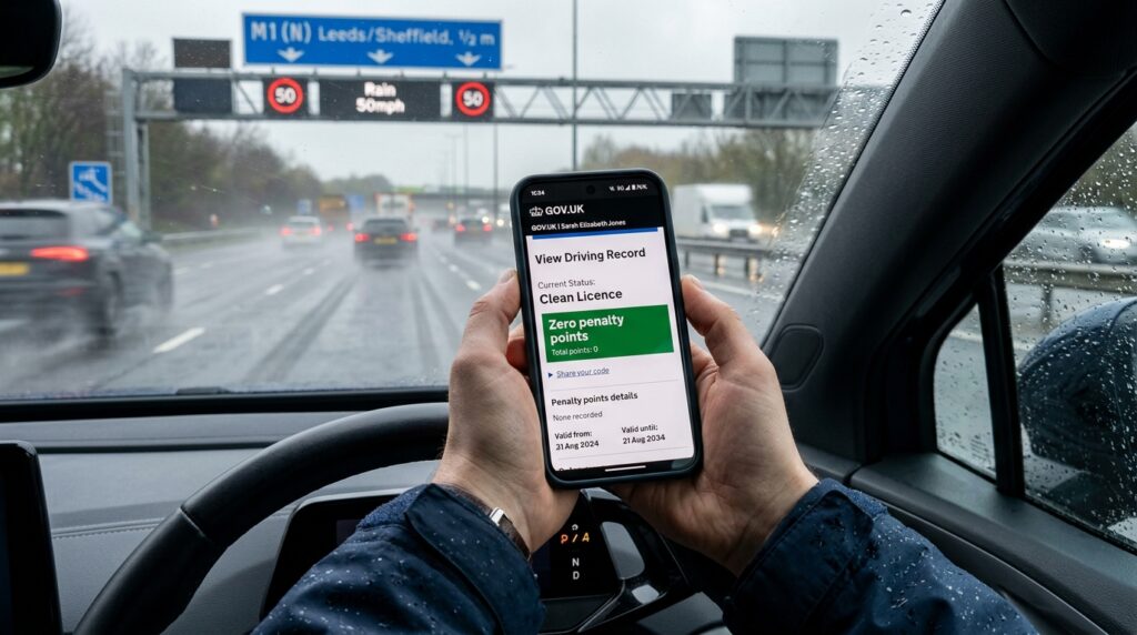 How to Check Your UK Driving Licence Points Online: Step-by-Step guide 2026