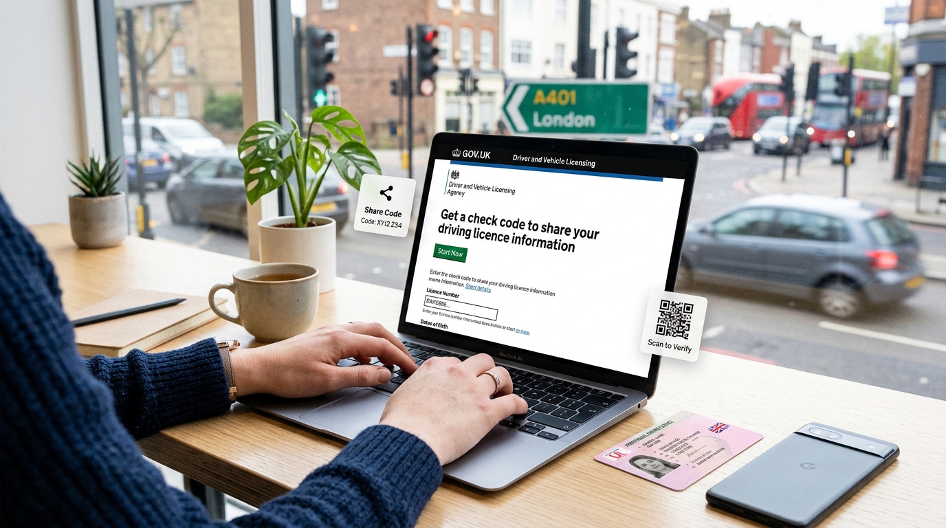 How to Get a DVLA Driving Licence Check Code Online: A Step-by-Step Guide (2026)