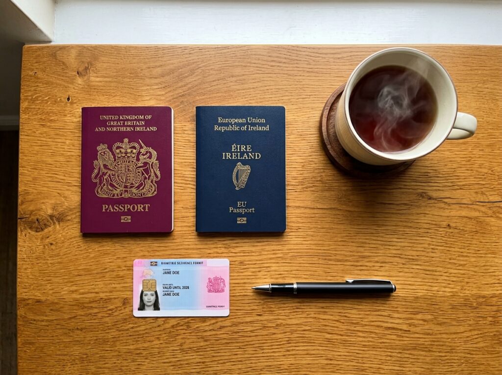 Applying for a legit UK driving licence online using a smartphone and laptop-3.