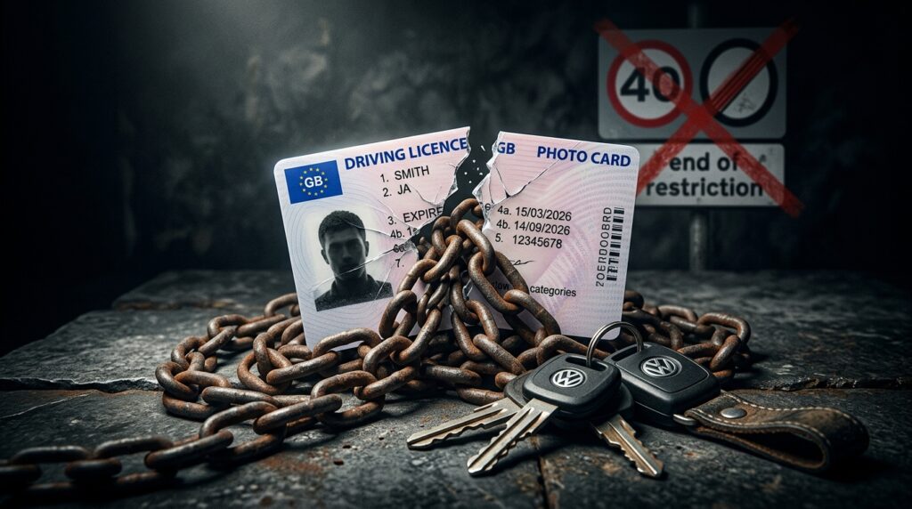 Penalties for using a fake driving licence in the UK in 2026