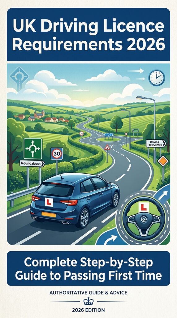 UK Driving Licence Requirements 2026: Complete Step-by-Step Guide to Passing First Time